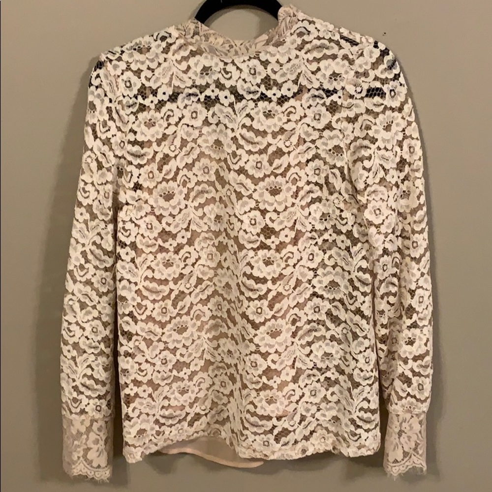 Long Sleeve Lace Top